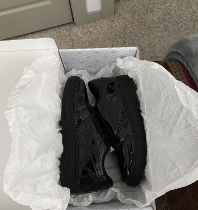 Bapesta Patent Black