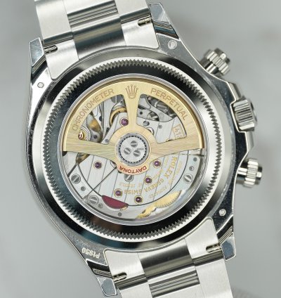 Rolex Daytona 2024 Platinum Daytona Diamond Baguette Unworn Open Case Back Box Papers 126506