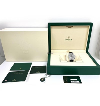 Rolex Daytona 40mm 126539tbr-0002 White Gold With Silver Diamond Dial Watch 2024