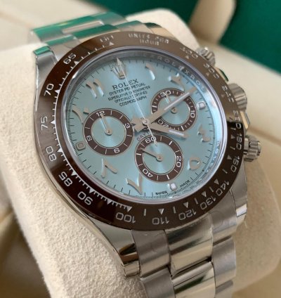 Rolex Daytona Arabic New Platinum 116506