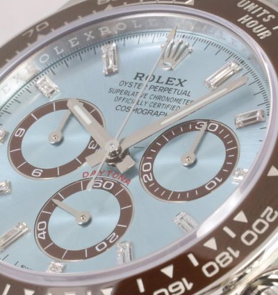 Rolex Daytona Cosmograph 126506 Ice Blue Baguette Platinum Sticker New 2025