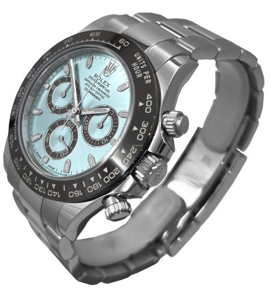 Rolex Daytona Cosmograph Daytona 116506 Platinum Ice Blue Dial Card Box Booklets
