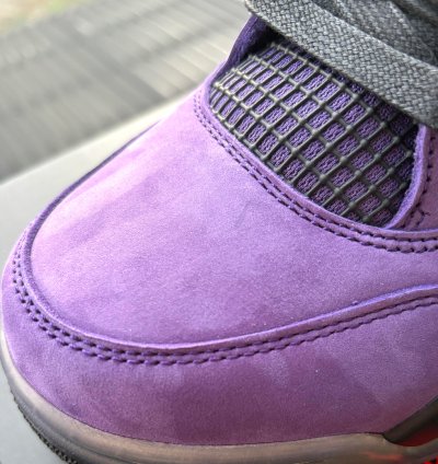 Travis Scott X Jordan 4 Cactus Jack Purple