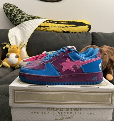 Bapesta Silver Surfer