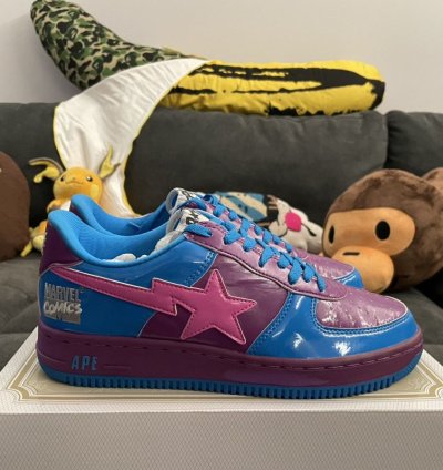 Bapesta Silver Surfer