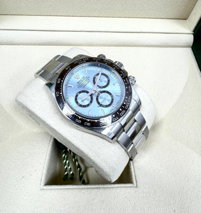 Rolex Daytona Cosmograph Daytona 40mm Ice Blue Dial Platinum