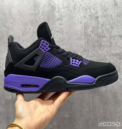 Jordan 4 Purple Thunder Shoes Sneakers Nk4203-000