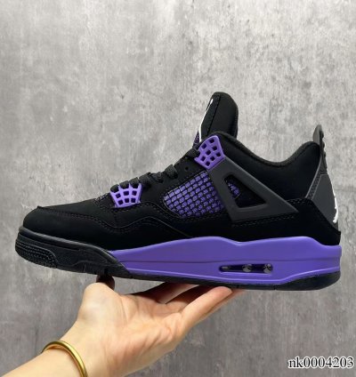 Jordan 4 Purple Thunder Shoes Sneakers Nk4203-000