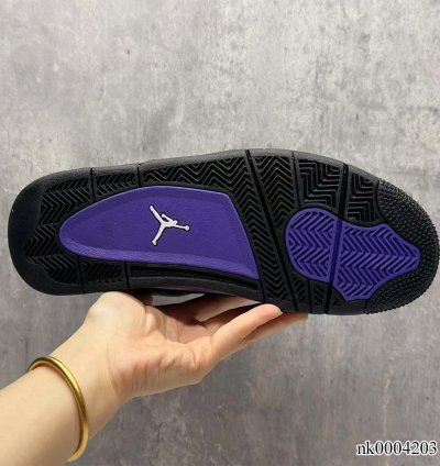 Jordan 4 Purple Thunder Shoes Sneakers Nk4203-000