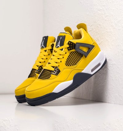 Nike Air Jordan 4 Retro Lightning Ct8527-700 Yellow Thunder