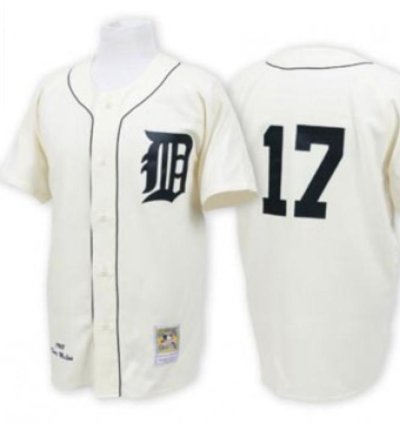 Detroit Tigers Denny Mclain White Throwback Jersey