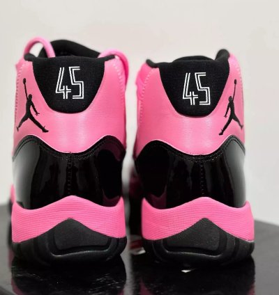 Jordan 11 High Pink Black
