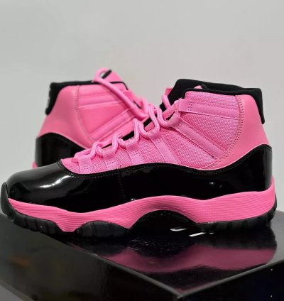 Jordan 11 High Pink Black