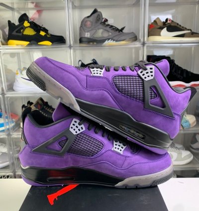 Jordan 4 Travis Scott Purple