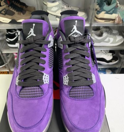 Jordan 4 Travis Scott Purple