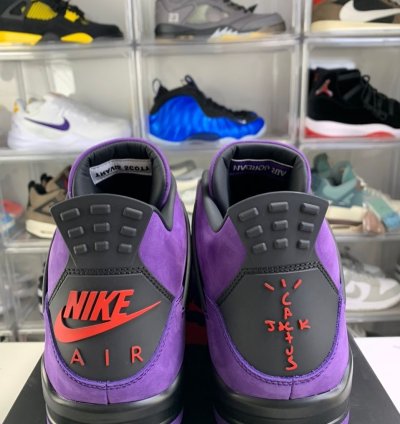 Jordan 4 Travis Scott Purple