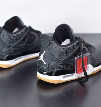 Nike Air Jordan 4 Retro Laser Black Gum