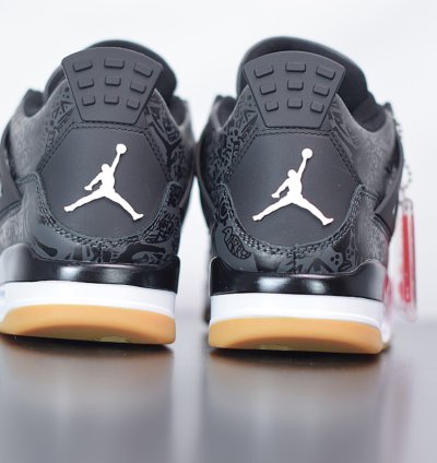 Nike Air Jordan 4 Retro Laser Black Gum