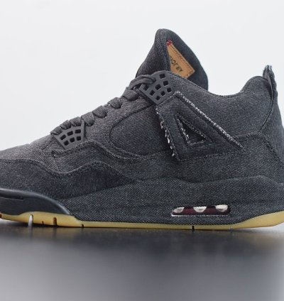 Nike Air Jordan 4 Retro Levis Black levis Tag