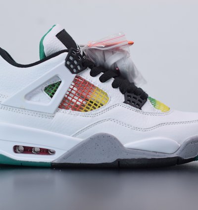 Nike Air Jordan 4 Retro Lucid Green Rasta