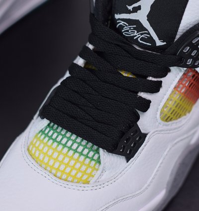 Nike Air Jordan 4 Retro Lucid Green Rasta