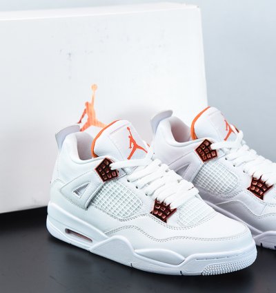 Nike Air Jordan 4 Retro Metallic Orange