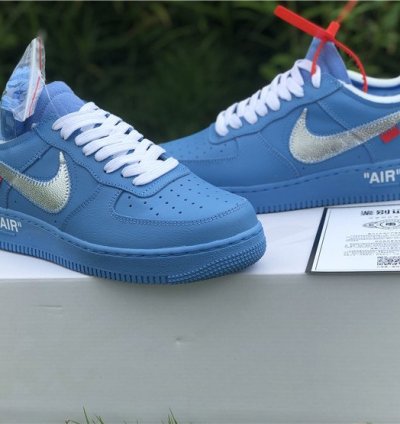 Nike Air Force 1 Low Off-white Mca University Blue