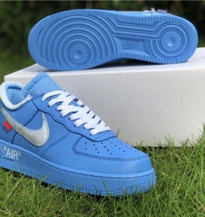 Nike Air Force 1 Low Off-white Mca University Blue