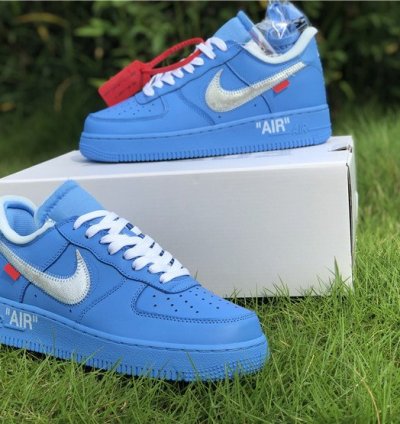 Nike Air Force 1 Low Off-white Mca University Blue