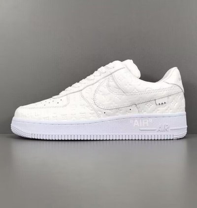 Louis Vuitton Nike Air Force 1 Low By Virgil Abloh White