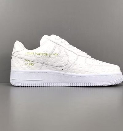 Louis Vuitton Nike Air Force 1 Low By Virgil Abloh White