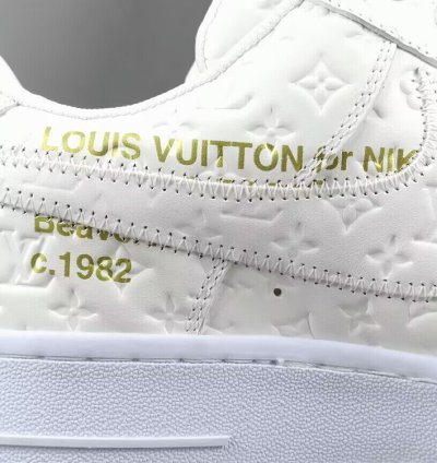 Louis Vuitton Nike Air Force 1 Low By Virgil Abloh White