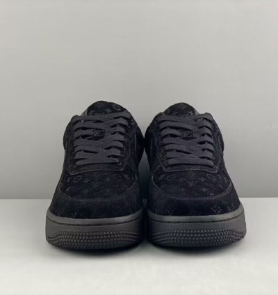 Louis Vuitton Nike Air Force 1 Low By Virgil Abloh Black