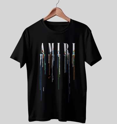 Amiri Paint Drip Mens Shirt Size Usa