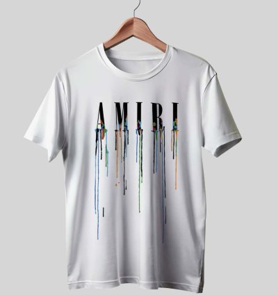 Amiri Paint Drip Mens Shirt Size Usa