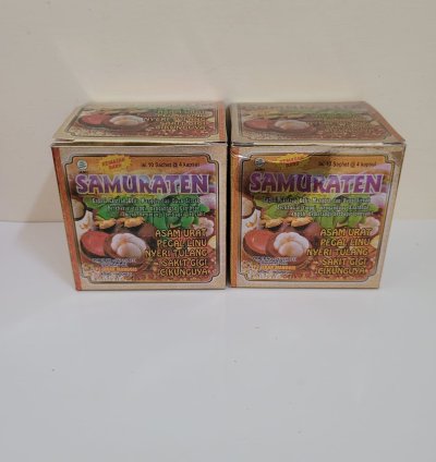 Samuraten Herbs Original 100 Effective Overcome Sciatica Gout Rheumatism 1 Box