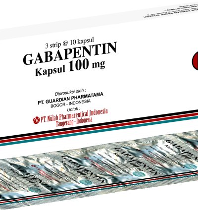 Gabapentine 100mg Relieve Spasms 30 Capsules Original Product