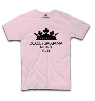 Dolce Gabbana Crown Logo Print Cotton T-shirt Usa