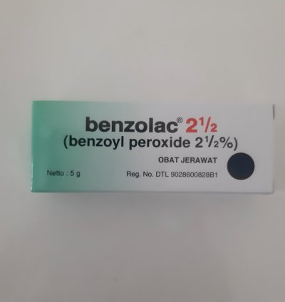 Benzoyl Peroxide 25 Benzolac Gel Original Product