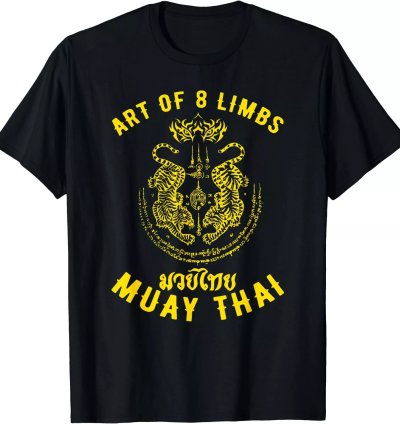 Muay Thai Mens Mma Tiger Street Fight Muay Thai Kickboxing T-shirt Size S-5xl