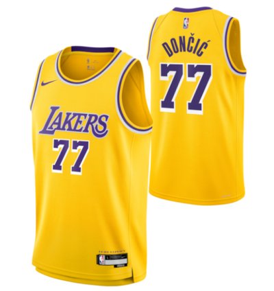 Luka Dončić Los Angeles Lakers Nike Unisex Swingman Jersey - Icon Edition - Gold