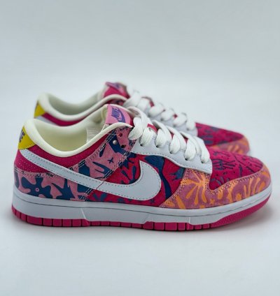 Nike Sb Dunk Low Pro Parra Abstract Art Atmos Elephant Print Xd6188-047