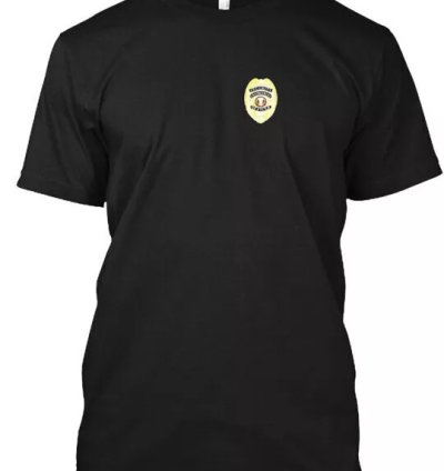 Security Officer Enforcement Badge Police Guards T-shirt Made In Usa Size S-5xl