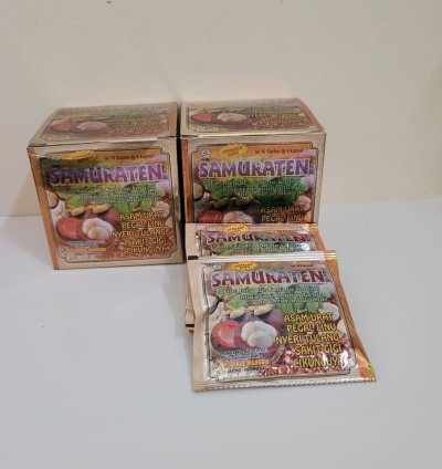 Samuraten Herbs Original 100 Effective Overcome Sciatica Gout Rheumatism 4 Box