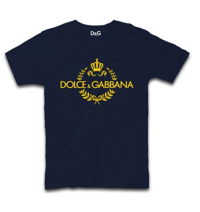 Dolce Gabbana Gold Logo T-shirt Usa