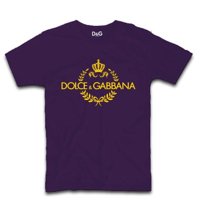 Dolce Gabbana Gold Logo T-shirt Usa