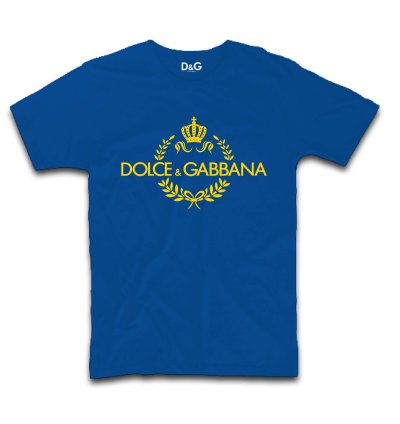 Dolce Gabbana Gold Logo T-shirt Usa