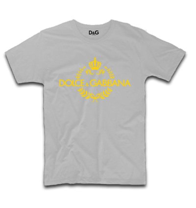Dolce Gabbana Gold Logo T-shirt Usa