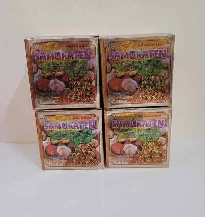 Samuraten Herbs Original 100 Effective Overcome Sciatica Gout Rheumatism 40 Box Express Shipping