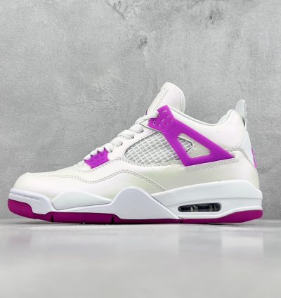 240 Tnt Air Jordan 4 Retro Hyper Violet Aj4 White Purple Ultraviolet Fq1314-151